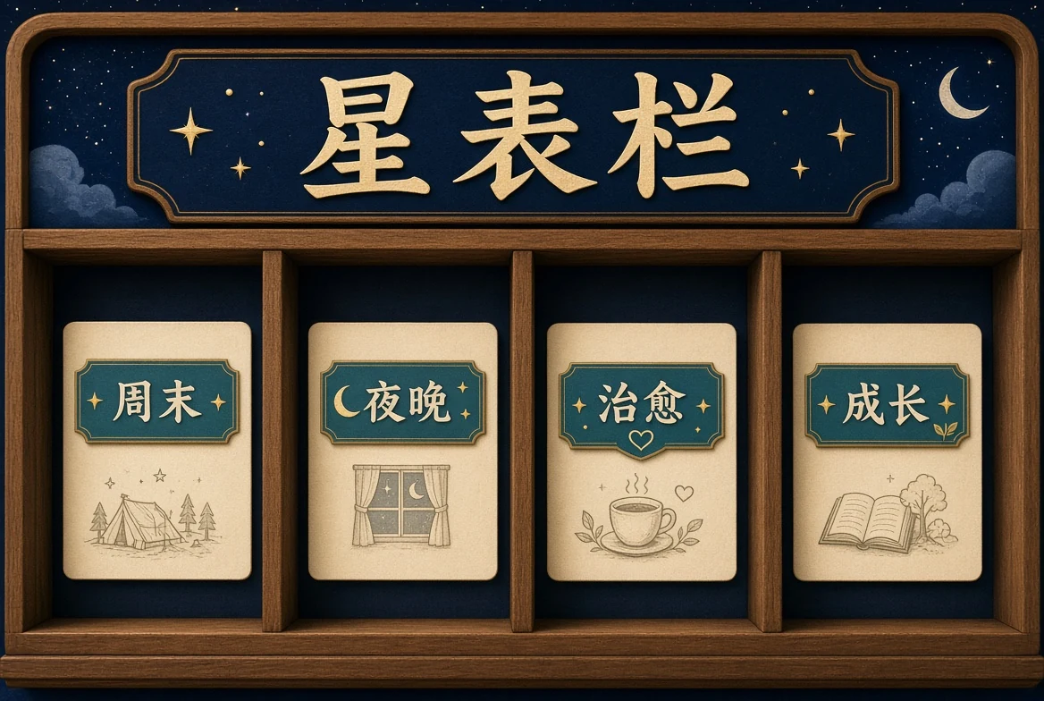 星表栏主题图